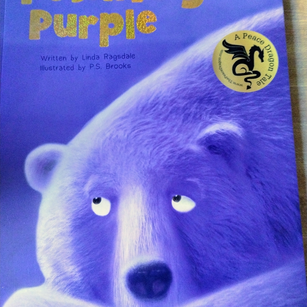 Purple Illustrated Children's Book by Linda Ragsdale